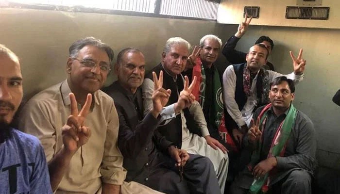 The court ordered the release of detained PTI leaders