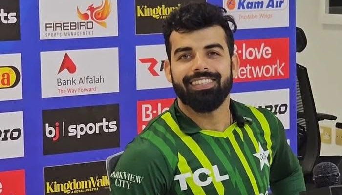 The team did not play well in the first T20, Shadab