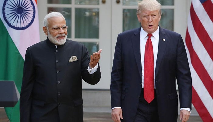 What gifts did Donald Trump hide from India?