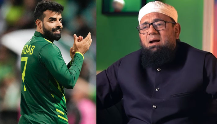 Why did you choose Shadab Khan for your daughter, Saqlain Mushtaq told