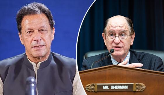 Imran Khan's contact with senior member of US Congress Brad Sherman