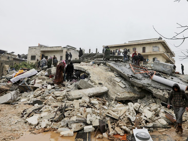 earthquake victims;  A large consignment of relief goods has been dispatched to Turkey and Syria