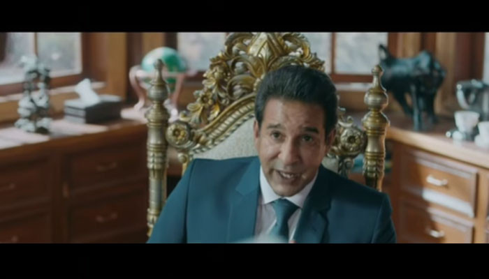 The first glimpse of Wasim Akram's 'Splendid Acting' is released