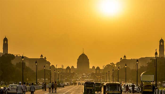 A hot afternoon in Delhi, file photo