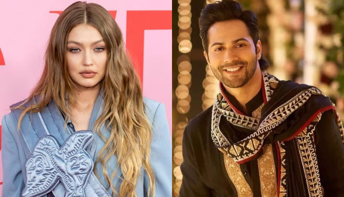 Varun Dhawan's performance with Gigi Hadid, video goes viral