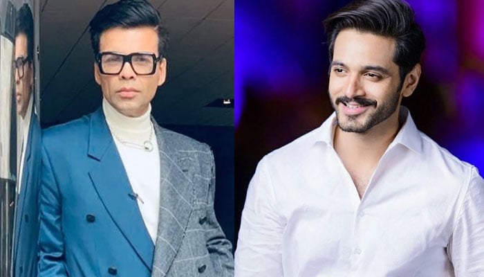 Karan Johar liked the picture of Wahaj Ali File photo
