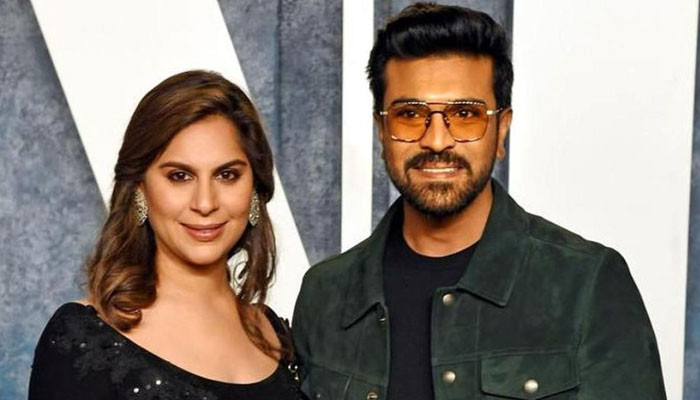 Ram Charan's wife's reaction to having a child after 10 years of marriage