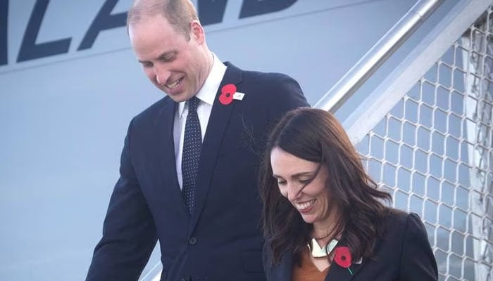 Prince William gave Jacinda Ardern an important royal responsibility File photo