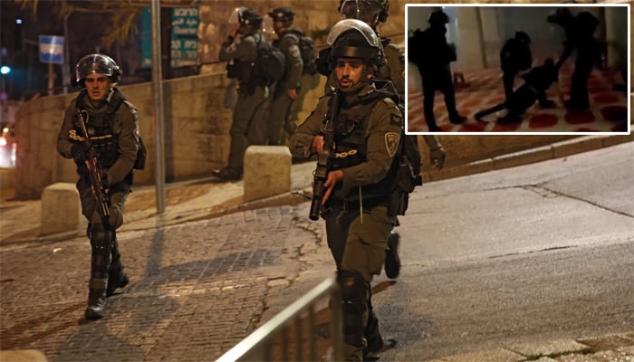 Israeli forces attack on Al-Aqsa Mosque, rocket attack on Gaza, 350 Palestinians arrested Israeli forces attack on Al-Aqsa Mosque, rocket attack on Gaza, 350 Palestinians arrested
