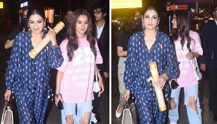 Don't push kids, warns the person who took Raveena Tandon's selfie