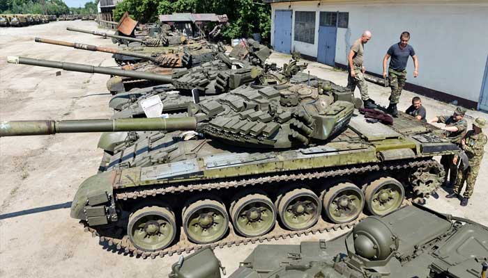 Ukraine and Poland will develop weapons for Soviet-era tanks Soviet-era T-72 tanks