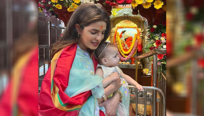 Priyanka Chopra's first temple darshan with daughter, video goes viral