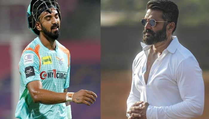 Don't talk to son-in-law about poor performance because he was taught cricket, Sunil Shetty