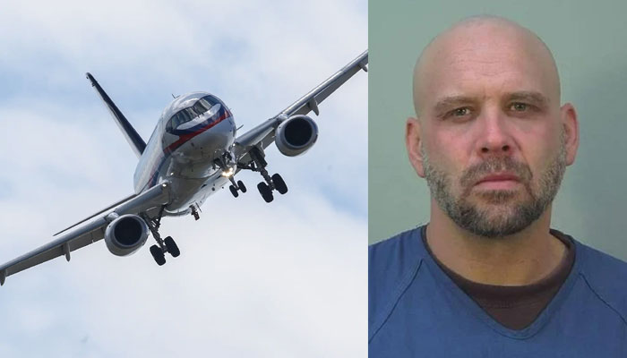 USA, 2 years imprisonment for the person who shot a laser on a passenger plane Photo courtesy of Twitter