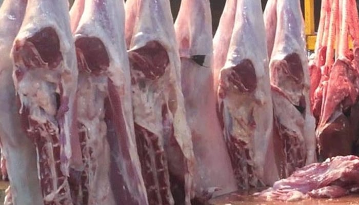 Goat meat 50 rupees expensive —File photo