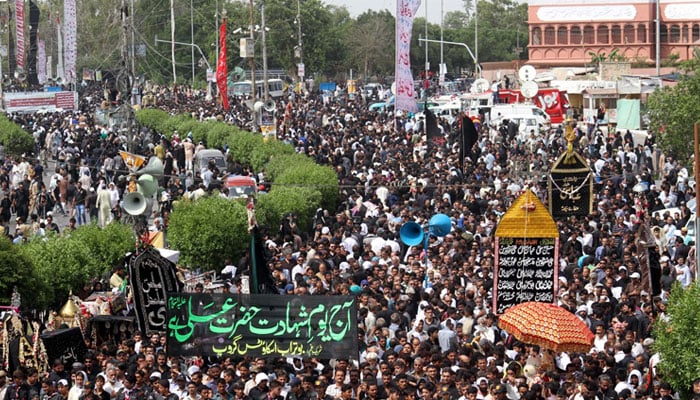 The martyrdom day of Hazrat Ali is being celebrated with devotion and respect File photo