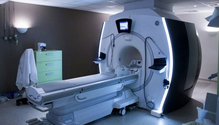 It was revealed that there is no MRI machine in any government hospital in Islamabad File photo