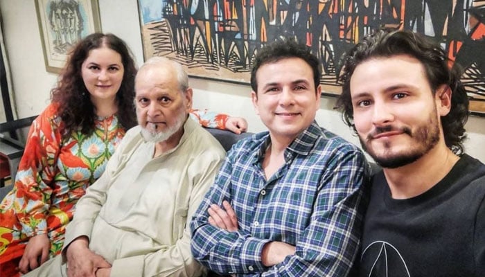 Actor Usman Khalid Butt's father Dr. Khalid Saeed Butt passed away Photo courtesy of Instagram