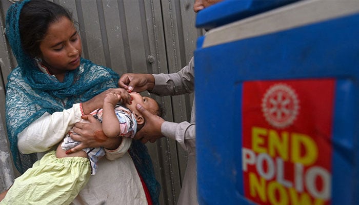 The second phase of anti-polio campaign starts today File photo