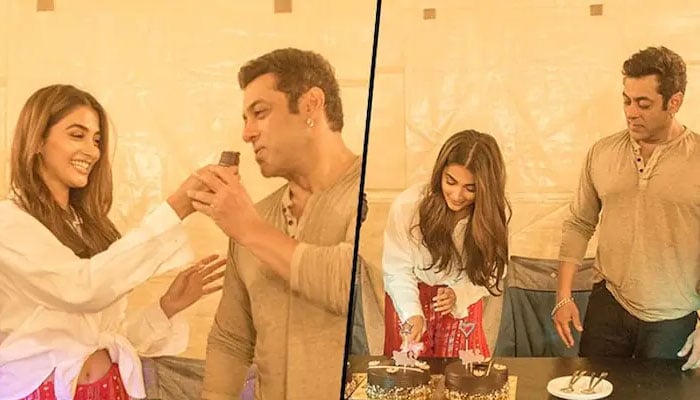 Pooja Hegde breaks her silence on dating rumors with Salman Khan File photo