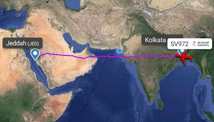 Saudi plane faces emergency before landing in Kolkata