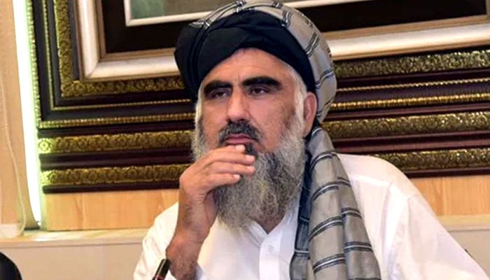 Mufti Abdul Shakoor was buried in the graveyard of his native Tajbi Khel Federal Minister Mufti Abdul Shakoor, who died in an accident yesterday - file photo