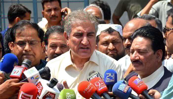 Not giving funds to Election Commission is contempt of court, Shah Mehmood Not giving funds to Election Commission is contempt of court, Shah Mehmood
