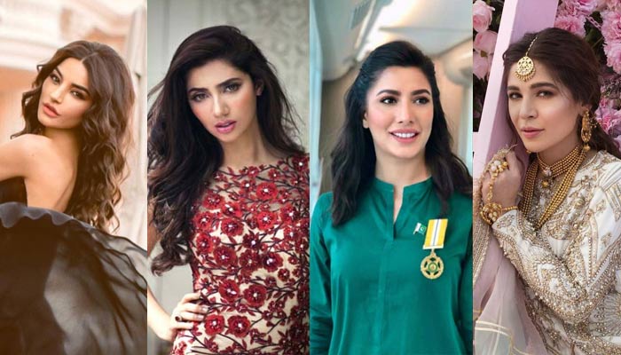 Mahira Khan and Mehwish Hayat out, Ayesha Umar and Sadia Khan in Collage Photo: File
