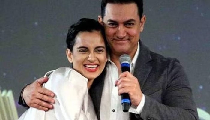 In the past, I was considered Aamir Khan's best friend, Kangana Ranaut