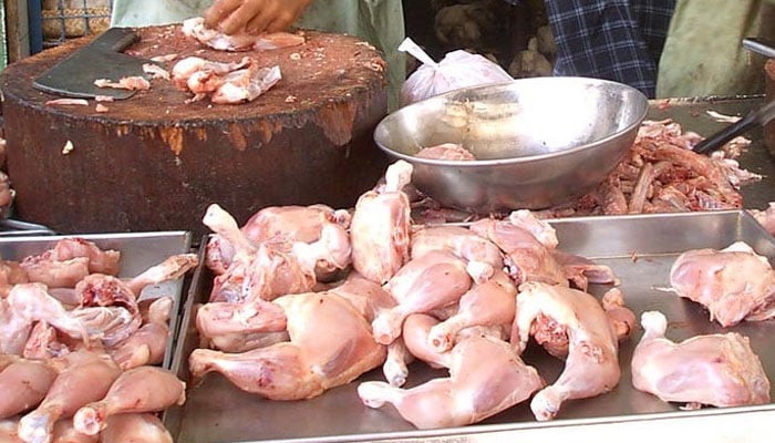 In Lahore, the price of meat was increased before Eid File photo