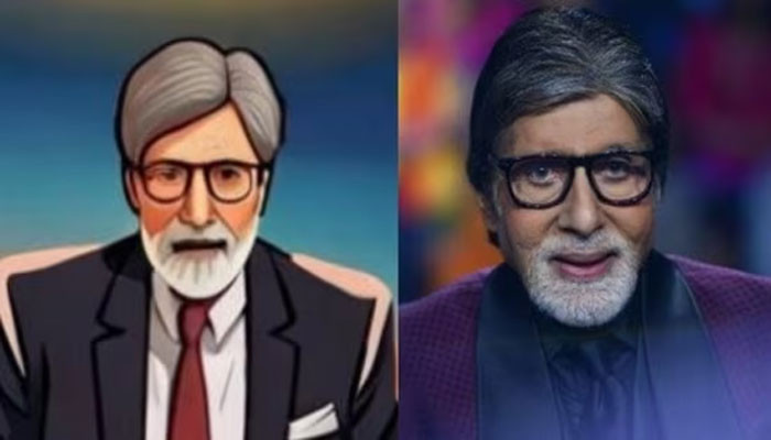 What did Amitabh say about the photos made with the chatgpt app?