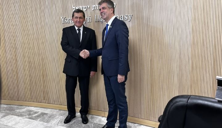 The Israeli Foreign Minister inaugurated the embassy in Turkmenistan The Israeli Foreign Minister inaugurated the embassy in Turkmenistan