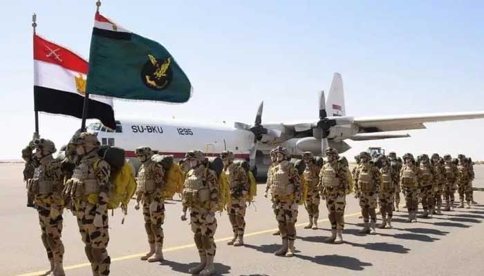 In March, an Egyptian military group arrived in Sudan for joint exercises.