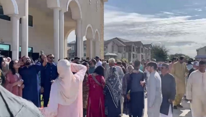 Eid-ul-Fitr was celebrated with religious fervor in Texas