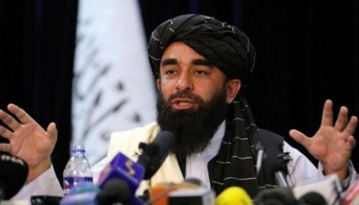 Afghanistan government spokesman Zabiullah - file photo