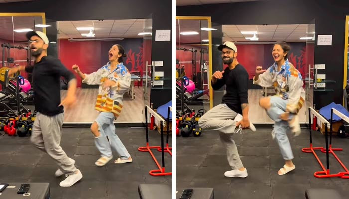 Who is the better dancer in Anushka and Kohli?  The video went viral