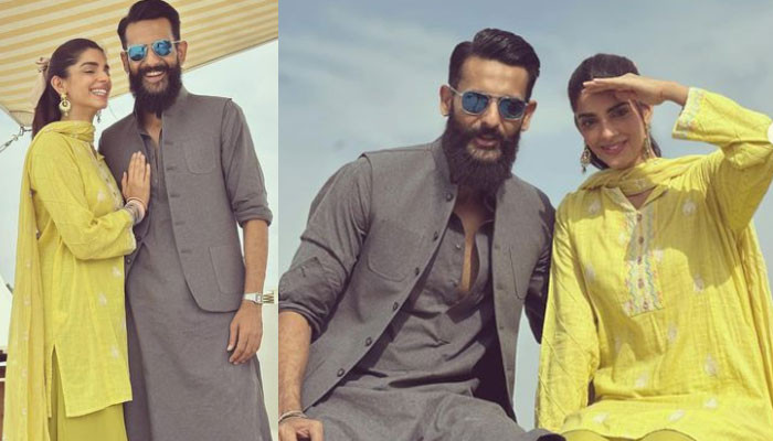 Mohib Mirza shared pictures with Sanam Saeed