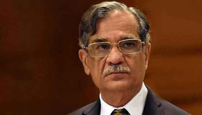Former Chief Justice Saqib Nisar - file photo