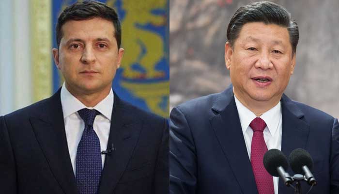 Chinese President's telephone conversation with Ukrainian counterpart, welcome to France Chinese President's telephone conversation with Ukrainian counterpart, welcome to France