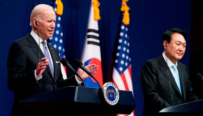 A North Korean nuclear attack would end Kim Jong-un's own regime, Biden Google Photos
