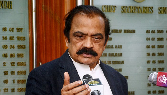 The coalition parties have decided not to close the door of negotiations, Rana Sanaullah Photo: Social Media