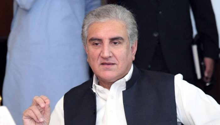 Will reach at 6 o'clock for negotiations: Shah Mehmood Qureshi Shah Mahmood Qureshi - File photo