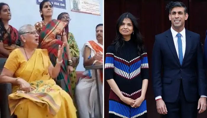 My daughter made Rishi Sonik the Prime Minister, mother-in-law Sudha Murthy File photo