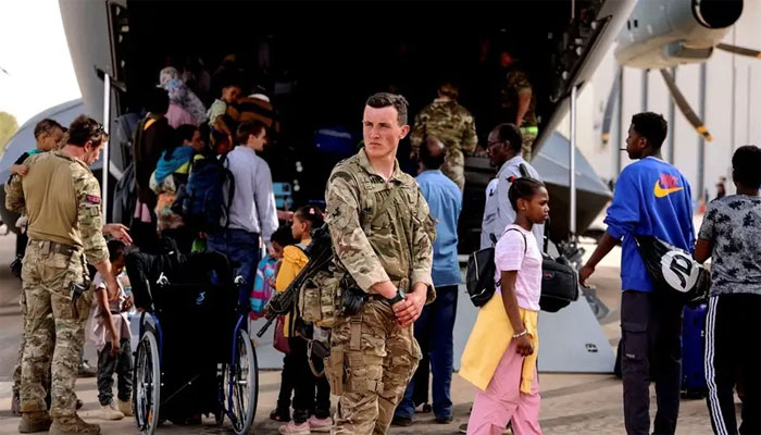 Tensions in Sudan, Britain arranges another flight to evacuate more people Tensions in Sudan, Britain arranges another flight to evacuate more people