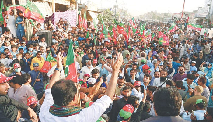 Lahore, PTI got permission to rally on Labor Day File photo