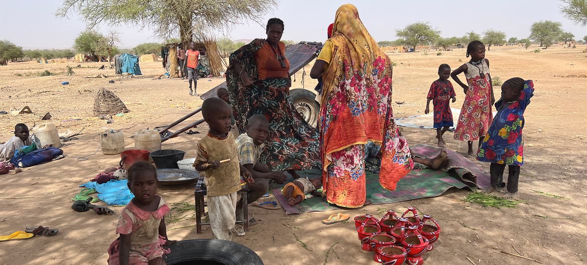 Sudanese refugees seek safety in neighboring Chad following an outbreak of violence in Darfur. Sudanese refugees seek safety in neighboring Chad following an outbreak of violence in Darfur.
