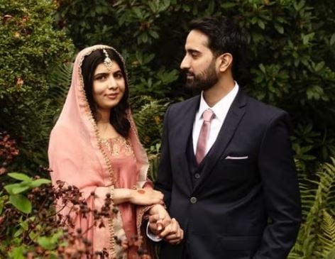 What does Malala Yousafzai like about her husband Asr Malik?