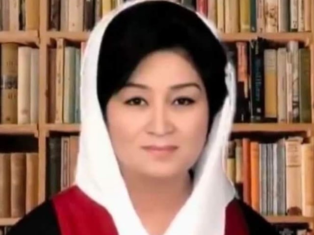 Justice Musrat Hilali was appointed as a permanent judge of Peshawar High Court in 2014: Photo: Express News