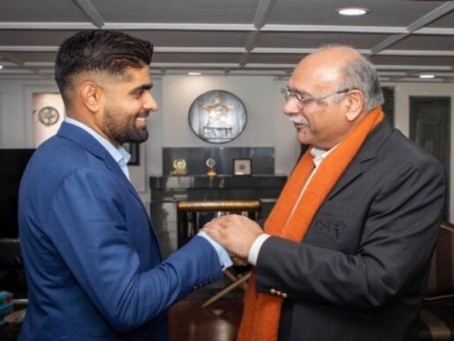 Najam Sethi assured that Babar Azam will be made the captain photos; Express