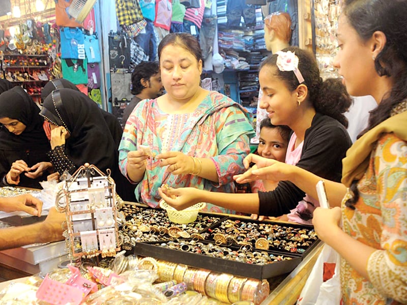 The tendency of women to buy artificial jewelery has increased